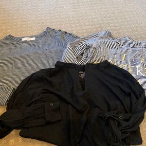 3 loft long sleeve tees